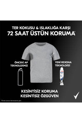 Kadın Sprey Deodorant Invisible Beyaz Iz Sarı Leke Karşıtı 72 Saat Kesintisiz Üstün Koruma 20 - 7