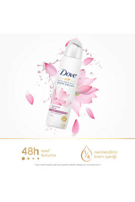 Kadın Sprey Deodorant Işıldayan Bakım Lotus Çiçeği Kokusu 150 ml X3 Adet - 12