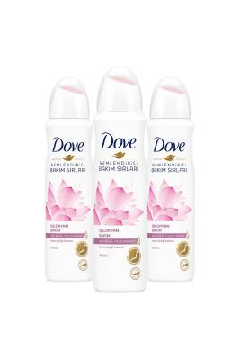 Kadın Sprey Deodorant Işıldayan Bakım Lotus Çiçeği Kokusu 150 ml X3 Adet - 2
