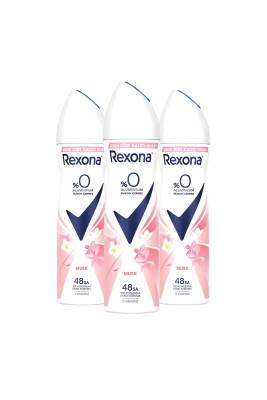 Kadın Sprey Deodorant Musk %0 Alüminyum 48 Saat Ter Kokusuna Karşı Koruma 150 ml X3 - 2