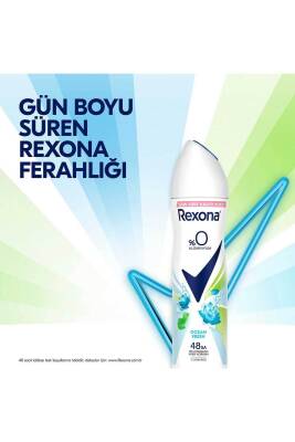 Kadın Sprey Deodorant Ocean Fresh %0 Alüminyum 150 ml X3 - 4