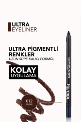 Kahverengi Göz Kalemi Ultra Eyeliner No 012 - 5