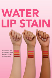 Kalıcı Mat Dudak Tinti (PEMBE) - Water Lip Stain - 001 Infinite Pink - 8682536042161 - 8