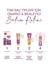 Keratin & Kolajen Onarıcı Dolgunlaştırıcı Saç Bakım Kremi 250 Ml İnce ve Yıpranmış Saçlar - 3