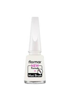Klasik Parlak Bitişli Yüksek Pigmentli Oje - Nail Enamel- 319 Whıte Dance New- 8682536035880 - 1