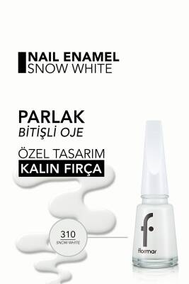 Klasik Parlak Bitişli Yüksek Pigmentli Oje - Nail Enamel- 452 Marıne Lover New- 8682536036139 - 5