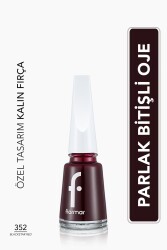 Klasik Parlak Bitişli Yüksek Pigmentli Oje - Nail Enamel- 452 Marıne Lover New- 8682536036139 - 6