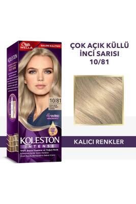 Koleston Intense Saç Boyası 1081 Çok Açık Küllü İnci Sarısı - 1