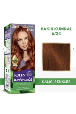 Koleston Naturals Saç Boyası 634 Bakır Kumral - 85