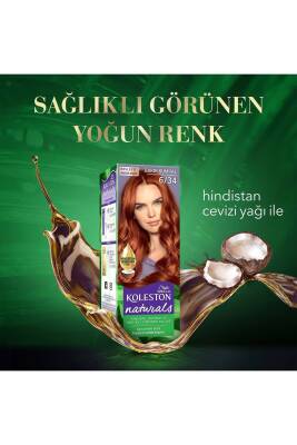 Koleston Naturals Saç Boyası 634 Bakır Kumral - 24