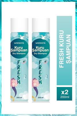 Kuru Şampuan Fresh 200 ml 2 Adet - 1