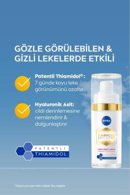 Luminous630 Thiamidol Etkili Leke Karşıtı Cilt Serumu 30ml, Hyaluronik Asit, Cilt Tonu Eşitleyici - 4