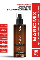 Magıc Mıx Aşırı Yıpranmış Saçlar Için Keratin Yağı 110 ml - 1