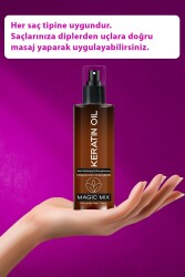 Magıc Mıx Aşırı Yıpranmış Saçlar Için Keratin Yağı 110 ml - 6