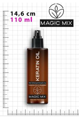 Magıc Mıx Aşırı Yıpranmış Saçlar Için Keratin Yağı 110 ml - 7