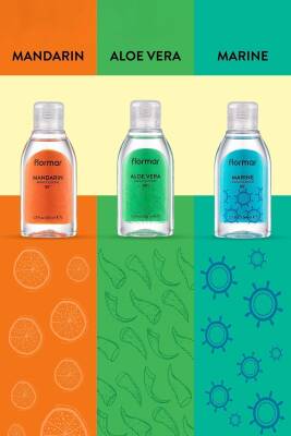 Mandalina Kokulu Temizleyici & Ferahlatıcı Mini Kolonya - 5