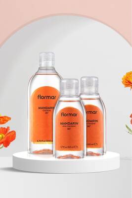 Mandalina Kokulu Temizleyici & Ferahlatıcı Mini Kolonya - 4