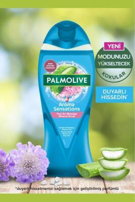 Massage 500 ml+ Palmolive Natural Almond + PO Moments 500 ml + Duş Lifi - 2