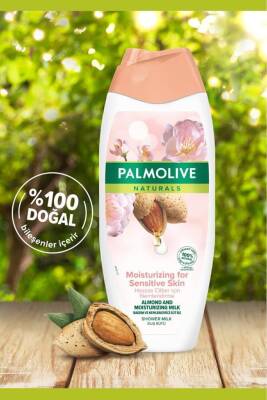 Massage 500 ml+ Palmolive Natural Almond + PO Moments 500 ml + Duş Lifi - 3