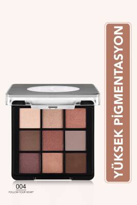 Mat & Işıltılı Kremsi Far Paleti - Eye Shadow Palette - 005 Nude Dude- 8682536048477 - 399