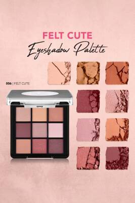 Mat & Işıltılı Kremsi Far Paleti - Eye Shadow Palette - 005 Nude Dude- 8682536048477 - 651