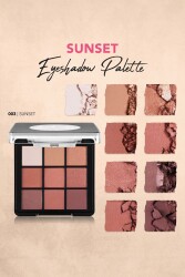Mat & Işıltılı Kremsi Far Paleti - Eye Shadow Palette - 005 Nude Dude- 8682536048477 - 827