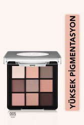 Mat & Işıltılı Kremsi Far Paleti - Eye Shadow Palette - 005 Nude Dude- 8682536048477 - 32