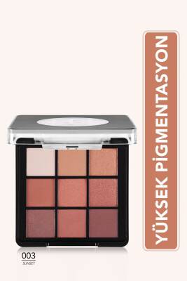 Mat & Işıltılı Kremsi Far Paleti - Eye Shadow Palette - 005 Nude Dude- 8682536048477 - 8
