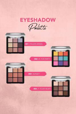 Mat & Işıltılı Kremsi Far Paleti - Eye Shadow Palette - 005 Nude Dude- 8682536048477 - 2