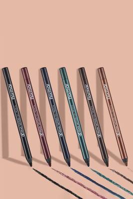 Suya Dayanıklı Jel Göz Kalemi (KOYU KAHVE) - Extreme Tattoo Gel Pencil - 002 Walnut - 8682536028844 - 498