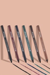 Suya Dayanıklı Jel Göz Kalemi (KOYU KAHVE) - Extreme Tattoo Gel Pencil - 002 Walnut - 8682536028844 - 886