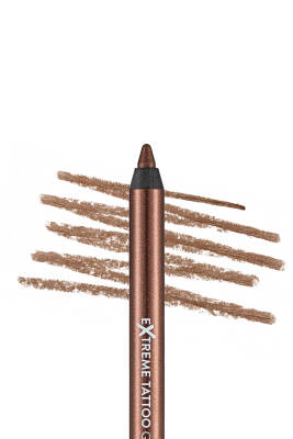Suya Dayanıklı Jel Göz Kalemi (KOYU KAHVE) - Extreme Tattoo Gel Pencil - 002 Walnut - 8682536028844 - 48