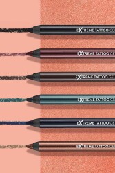 Suya Dayanıklı Jel Göz Kalemi (KOYU KAHVE) - Extreme Tattoo Gel Pencil - 002 Walnut - 8682536028844 - 10