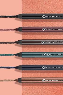 Suya Dayanıklı Jel Göz Kalemi (KOYU KAHVE) - Extreme Tattoo Gel Pencil - 002 Walnut - 8682536028844 - 10