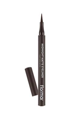 Mat Likit Kalem Eyeliner (KAHVE) - Midnight Matte Eyeliner - 002 Brown - 8690604641659 - 2