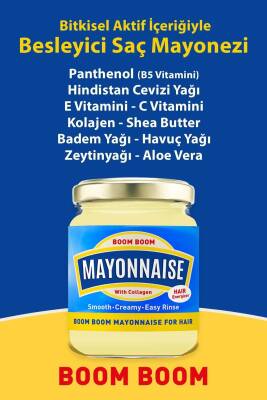 Mayonez Kolajen Içeren Besleyici Saç Maskesi 190 ml - 3