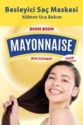Mayonez Kolajen Içeren Besleyici Saç Maskesi 190 ml - 6