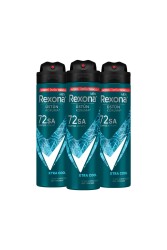 Men Erkek Sprey Deodorant Xtra Cool 72 Saat Kesintisiz Üstün Koruma 150 ml X3 - 856
