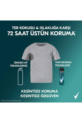 Men Erkek Sprey Deodorant Xtra Cool 72 Saat Kesintisiz Üstün Koruma 150 ml X3 - 913