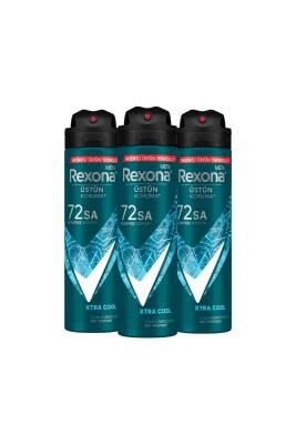 Men Erkek Sprey Deodorant Xtra Cool 72 Saat Kesintisiz Üstün Koruma 150 ml X3 - 945