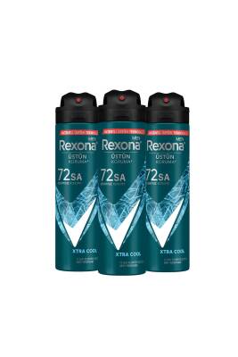 Men Erkek Sprey Deodorant Xtra Cool 72 Saat Kesintisiz Üstün Koruma 150 ml X3 - 15