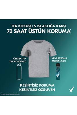 Men Erkek Sprey Deodorant Xtra Cool 72 Saat Kesintisiz Üstün Koruma 150 ml X3 - 10