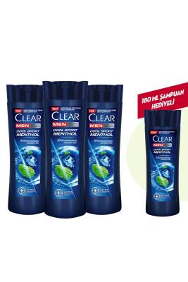 Men Kepeğe Karşı Etkili Şampuan Cool Sport Menthol 350 ml X3 - 2