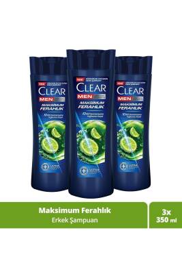 Men Kepeğe Karşı Etkili Şampuan Maksimum Ferahlık 350 ml X3 - 1