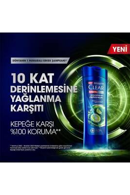 Men Kepeğe Karşı Etkili Şampuan Maksimum Ferahlık 350 ml X3 - 3