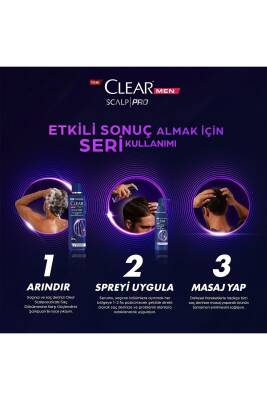 Men Scalp Pro Güçlendirici Şampuan Saç Dökülmesine Ve Kepeğe Karşı Etkili 300 ml - 5