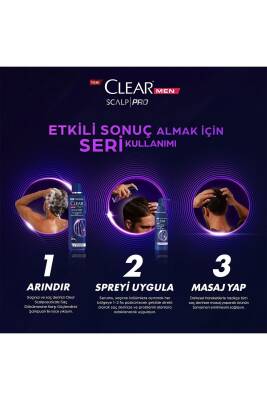 Men Scalp Pro Güçlendirici Şampuan Saç Dökülmesine Ve Kepeğe Karşı Etkili 300 ml - 5