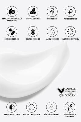 Moisturizer Su Bazlı Nemlendirici Yüz Kremi Cilt Tonu Eşitleyici Aydınlatıcı Tüm Cilt Tipleri - 7