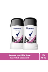 Motionsense Kadın Stick Deodorant Invisible Pure 40 ml X2 - 1
