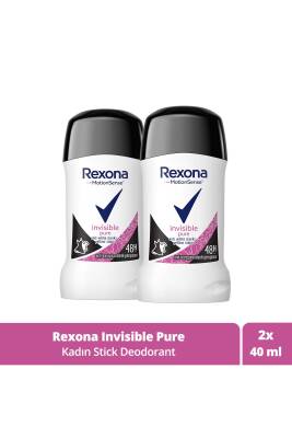Motionsense Kadın Stick Deodorant Invisible Pure 40 ml X2 - 1